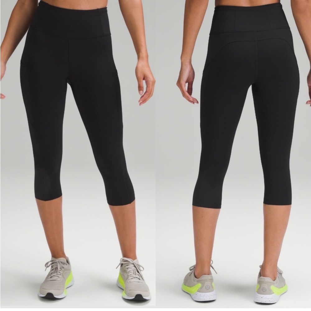 Fast and Free High-Rise Crop LULU LEMON LEGGINGS